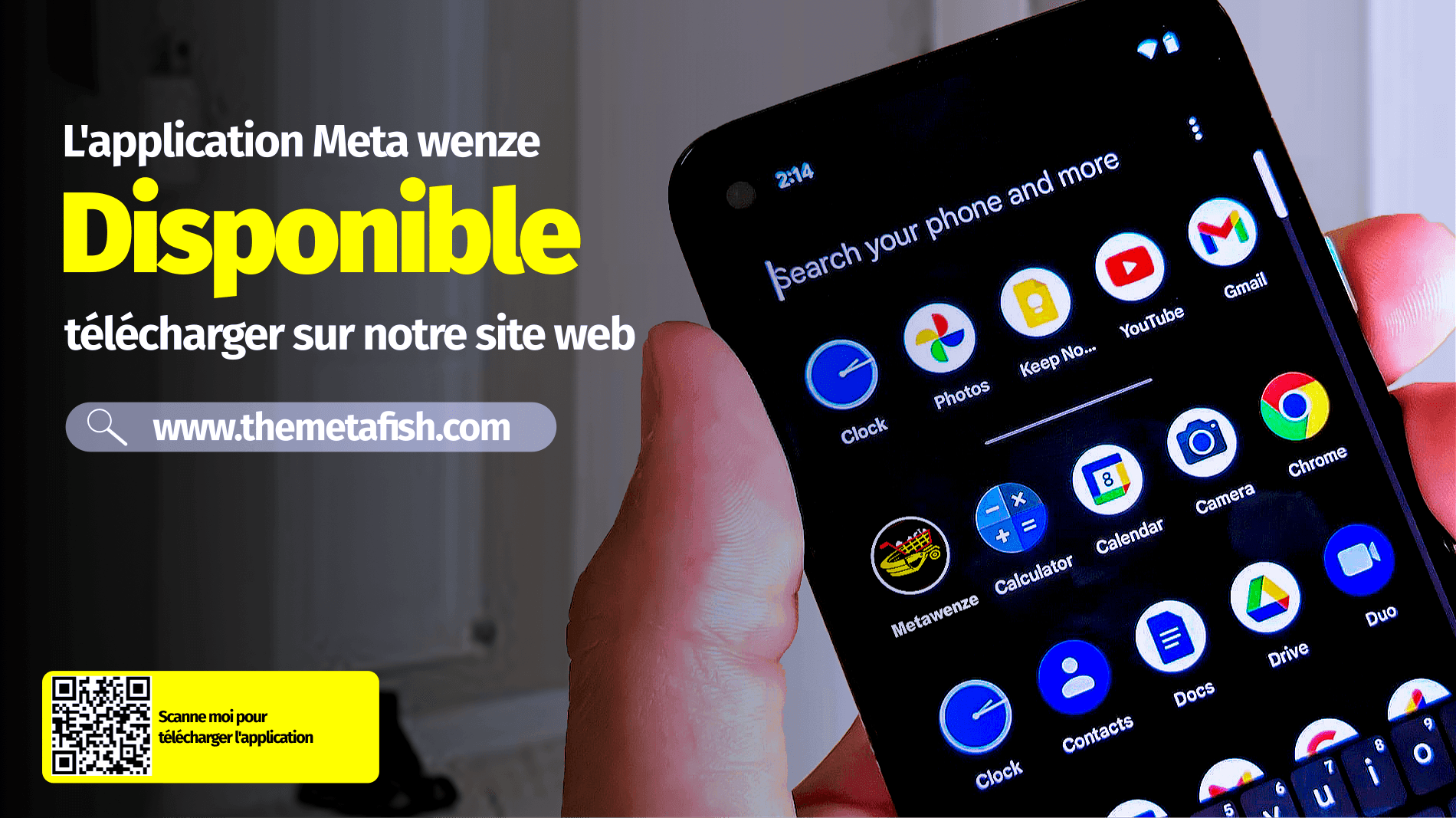 Création d'une application mobile
